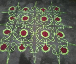Rangoli: Sunday kolam!